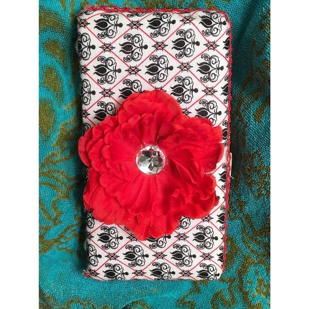 Decorative box, Upcycled plastic box tissue holder, Pencil Case